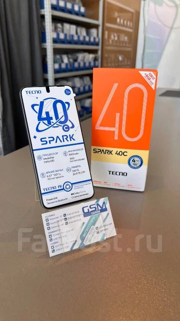 Tecno Spark 40C. �����, 128 ��, �����, 4G LTE ����
