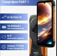 Blackview Fort 1. �����, 256 ��, ���������, ������, 3G, 4G LTE, Dual-SIM, ���������� ����