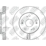 ���� ��������� �������� honda accord vii (cl, cn) accord vii tourer (cm, cn) civic ix (fk) civic x � NIBK RN1405 RN1405 ����