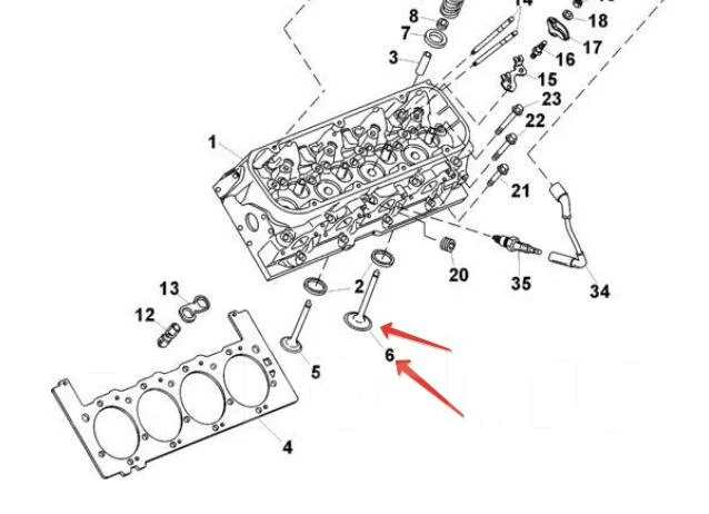 ������ ��������� Mercruiser 8,1L 891713 ����