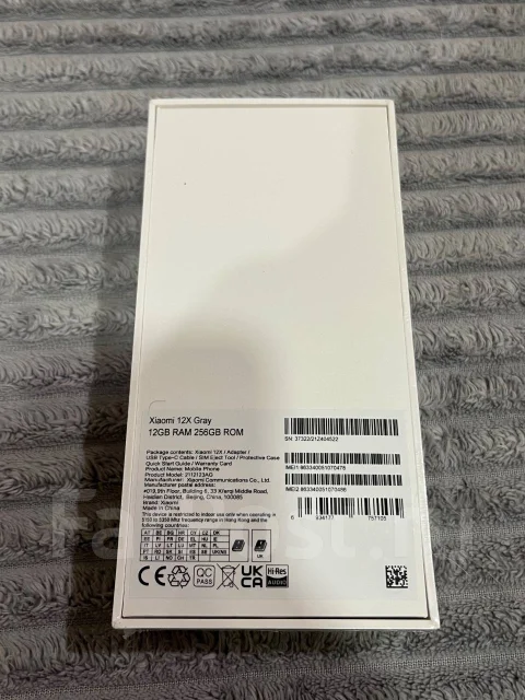Xiaomi 12X. �����, 256 �� ����
