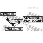 �����, ����� ���� Febest 2424Logrh 2424LOGRH ����
