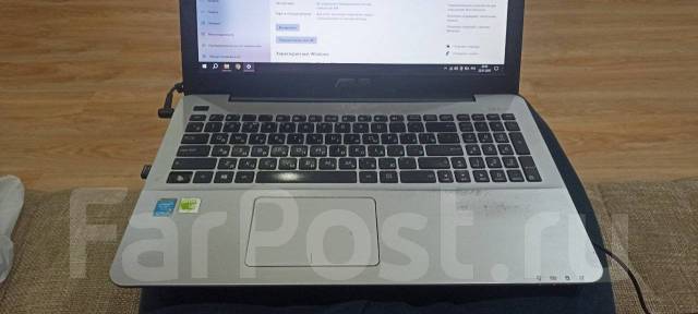 Asus X555L. 15.6", 1,7����, ��� 6 ��, ���� 120���, WiFi: 1, Bluetooth: 1 ����