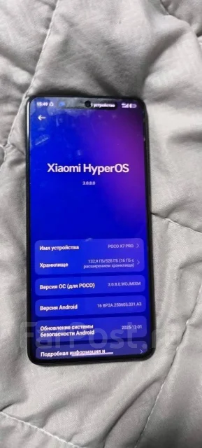 Xiaomi Poco X7 Pro. �����, 512 ��, ������, 3G, 4G LTE, 5G, ����������, NFC ����