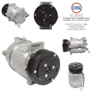 ���������� ������������ Cadillac, Fiat, Lincoln, Opel, Saab A7302C A7302C ����