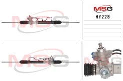 ������� ����� � ��� ����� Hyundai Excel 1989-1996, Hyundai Pony 1989-1996 HY228 ����