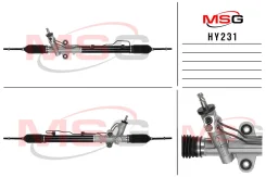 ������� ����� � ��� ����� Hyundai H1 2002- HY231 ����