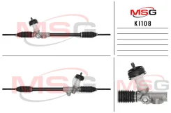 ������� ����� ��� ��� ����� Hyundai Accent IV 2010-2017, KIA Rio III 2011- KI108 ����