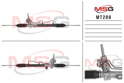 ������� ����� � ��� ����� Mitsubishi Lancer IX V1.6 2003- MT206 ����