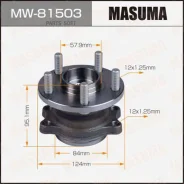 ��������� ���� Masuma rear Subaru Legacy, Legacy B4 / BP9, BL5 (with ABS) Masuma MW81503, ������ MW81503 ����