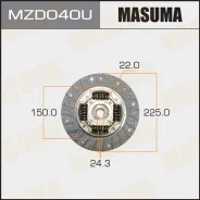 ���� ��������� Masuma 225*150*22*24.3 (1/10) Masuma MZD040U MZD040U ����