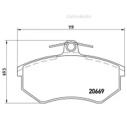 ������� ��������� �������� ������. AUDI 100 (43 C2) 06/76-07/82 / AUDI 100 Avant (43 C2) 07/77-02 P85092 ����
