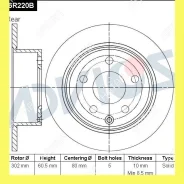 ���� ��������� ���. Advics D6R220B D6R220B ����