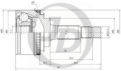 ���� �������� Toyota (F0023940) JD [JCT0052A] JCT0052A ����