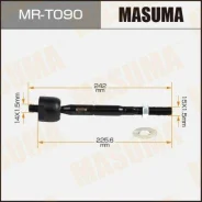 ���� ������� Masuma MRT090 Toyota Hiace / KDH225K, T228B 04 MRT090 ����