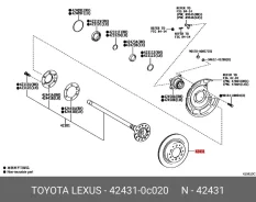 ���� ��������� Toyota 424310C020 424310C020 ����