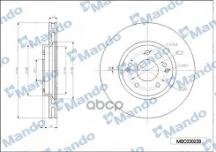 ���� ��������� Mando ���. MBC030238 MBC030238 ����