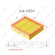 ������ ��������� Lynxauto LA1231 LA1231 ����