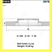 ���� ��������� ���. Advics F6F491B F6F491B ����
