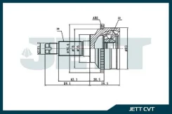 ���� ������� JETT V41-4120 ABS V414120ABS ����