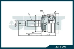 ���� ������� JETT V42-4036 ABS V424036ABS ����
