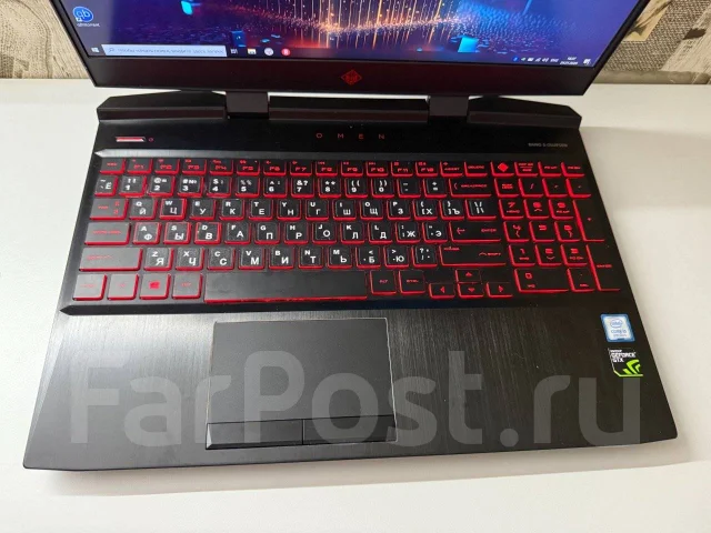 HP Omen. 15.6", 3,4����, ��� 16 ��, ���� 512���, WiFi: 1, Bluetooth: 1, ����������� �� 2��. ����