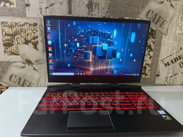 HP Omen. 15.6", 3,4����, ��� 16 ��, ���� 512���, WiFi: 1, Bluetooth: 1, ����������� �� 2��. ����