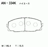 ������� ��������� Akebono AN334K AN334K ����