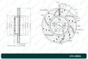 ���� ��������� G-Brake GFR20850L ��������������� ������������� Gbrake ����� GFR20850L ����
