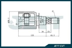 ���� ���������� JETT V40-1075 V401075 ����