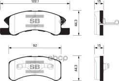 ������� ���������, �������� Sangsin Brake SP1593 SP1593 ����