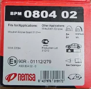 ��������� ������� �������� �������� Chrysler, Dodge, Jeep, Mitsubishi, Remsa 0804 02 080402 ����