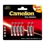 ��������� 1.5� ��� LR03 BP6 (4+2��) Camelion Plus Alkaline ����