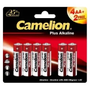 ��������� 1.5� �� LR6 BP6 (4+2��) Camelion Plus Alkaline ����