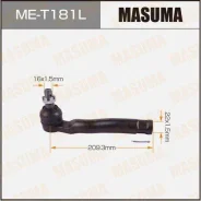���������� ������� Masuma MET181L Toyota Tundra / USK56L MET181L ����