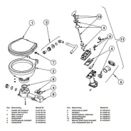 ������ ��������� � �������� ������� Johnson Pump Aqua-T 81-47268-01, 3 ����� ����