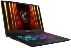 MSI Katana 17 HX. 17.3", 5,2����, ��� 16 ��, ���� 1 024���, WiFi: 1, Bluetooth: 1, ����������� �� 5��. ����