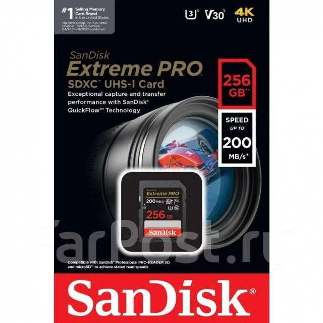 MicroSDXC. 256���. ��� ����� �� ������������ ����