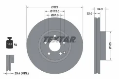 ���� ��������� ���.! 322x32 MB C204/W204/S204 3.0/3.5 07/W212 2.0-3.5 09-16 92163505 Textar 92163505 92163505 ����
