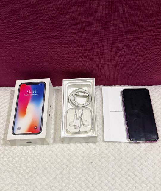 Apple iPhone X. �/�, 256 ��, �����, 3G, 4G LTE ����