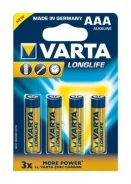 ��������� 1.5� ��� LR03 BP4 (4��) VARTA 4103 LongLife ����