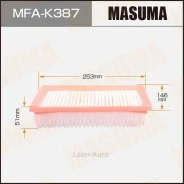 ������ ��������� KIA Rio IV 17- MFAK387 ����