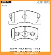 �������� ��������� ������� Advics / SN871 SN871 ����