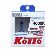 ����� ������������������� Whitebeam H11 12V 55W (100W) 4000K (�������� 2 ��. ) Koito P0750W P0750W ����