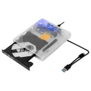 ������� CD/DVD-������ + Hub / USB 3.0 USB Type-C �����-���������� ����