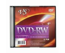 ���� DVD-RW VS 4,7 Gb 4x, Slim Case, //, �/� 20809, 512096 ����