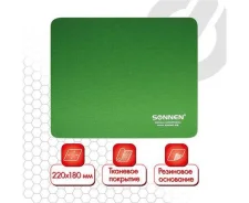 ������ �/���� SONNEN "Green", 220*180*3��., ������+�����, ������, /5/, 513305 ����