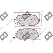 ������� ��������� �������� ��������/Mitsubishi Canter �. �. MK529355 8 ��. ��������/Djparts-BP1807 BP1807 ����