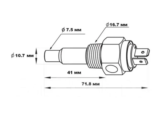 ������ ����������� ���� / ���������� �������: 3/8-18NPT, 3 ����� KUS 21575 ����