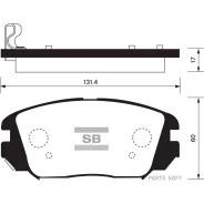 ������� ��������� Hyundai Sonata V(NF)/KIA Opirus 05- �������� SP1182 Sangsin Brake SP1182 SP1182 ����